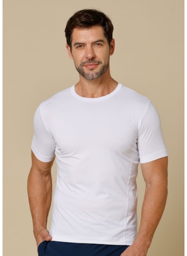 CAMISETA MASCULINA SUERTE BRANCO