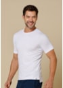 CAMISETA MASCULINA SUERTE BRANCO