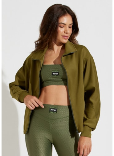 CASACO NOTRE DAME VERDE MILITAR