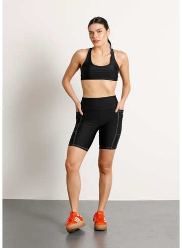 CICLISTA COM BOLSOS PACE TRL PRETO