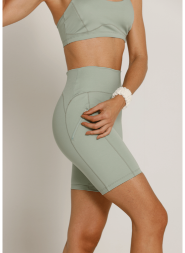 CICLISTA FLASHBACK VERDE MENTA