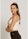 CROPPED REGULÁVEL PLAYLIST OFF WHITE