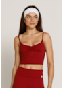 CROPPED REGULÁVEL PLAYLIST PRETO
