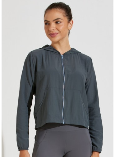 JAQUETA CORTA VENTO SPORT CHUMBO