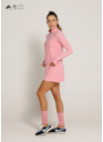 JAQUETA SLIM SOPHY FL ROSA SUAVE