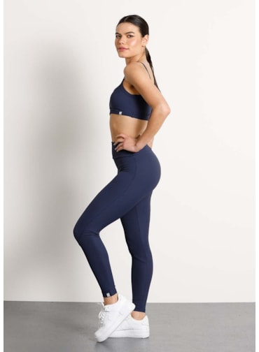 LEGGING BOLSO FIT SQUARE TX AZUL MARINHO