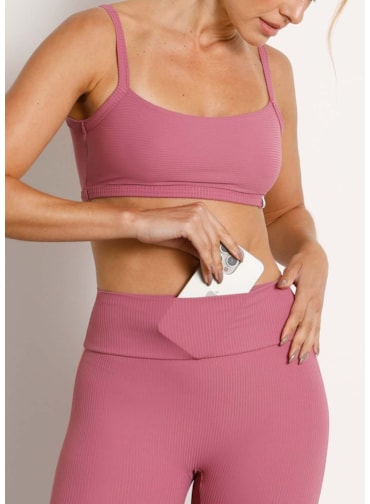 LEGGING BOLSO FIT SQUARE TX ROSA