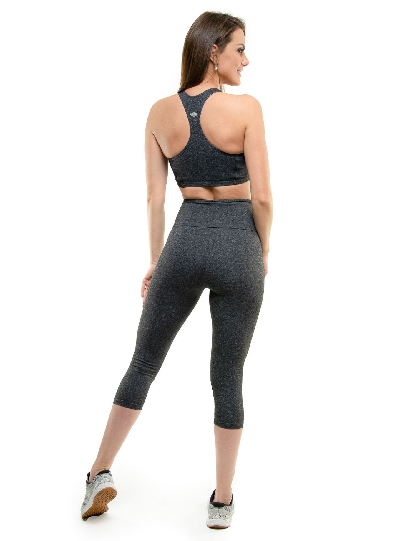 CALÇA LEGGING CAPRI IMPULSE PRETO - FITLI