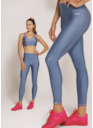 LEGGING CLASS TRL AZUL SUAVE / ROSA SUAVE