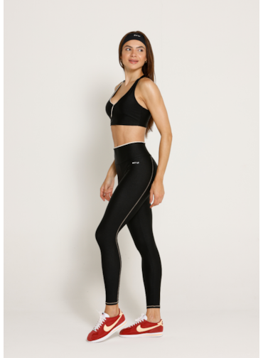 LEGGING CLASS TRL PRETO/ OFF WHITE