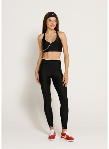 LEGGING CLASS TRL PRETO/ OFF WHITE