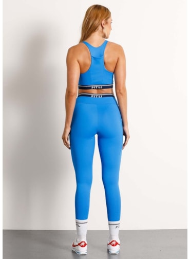 LEGGING COM BOLSO FAST AR AZUL