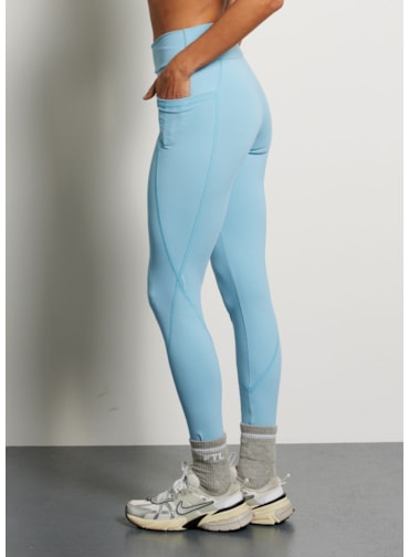 LEGGING COM BOLSO GROW NG AZUL CÉU
