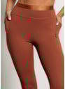 LEGGING COM BOLSO MOTION AR MARROM