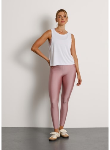 LEGGING COM BOLSO PACE TRL ROSA