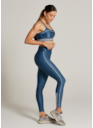 LEGGING COM BOLSO TRUE ATK - AZUL GALAXIA