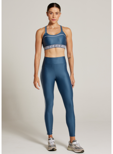 LEGGING COM BOLSO TRUE ATK - AZUL GALAXIA