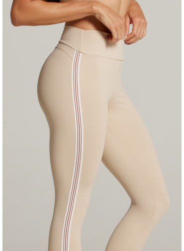 LEGGING COM ELÁSTICO SPORTY AR - AREIA