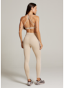 LEGGING COM ELÁSTICO SPORTY AR - AREIA