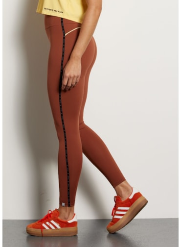 LEGGING COS ALTO AGILITY AR MARROM