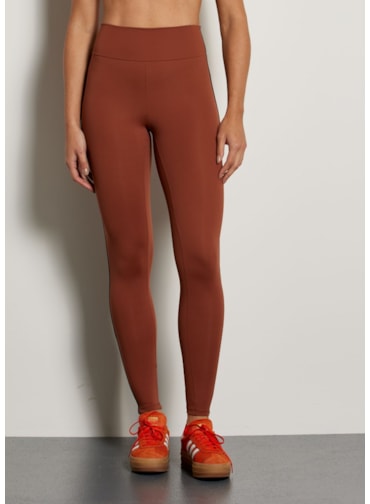 LEGGING COS ALTO AGILITY AR MARROM