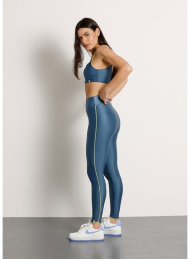 LEGGING CÓS ALTO HEAT ATK AZUL