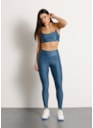 LEGGING CÓS ALTO HEAT ATK AZUL