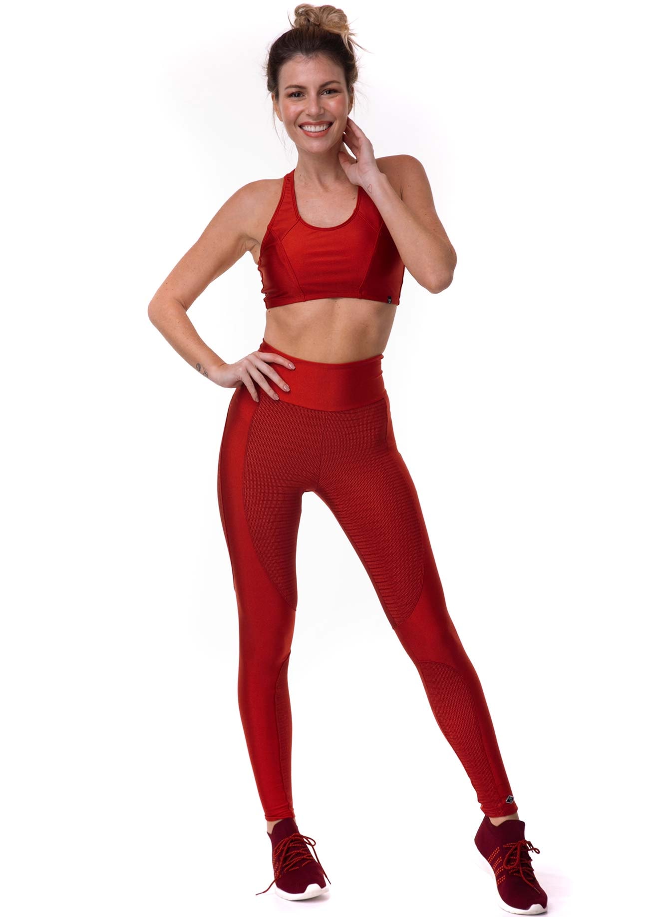 Legging Fitness Slim Oliva