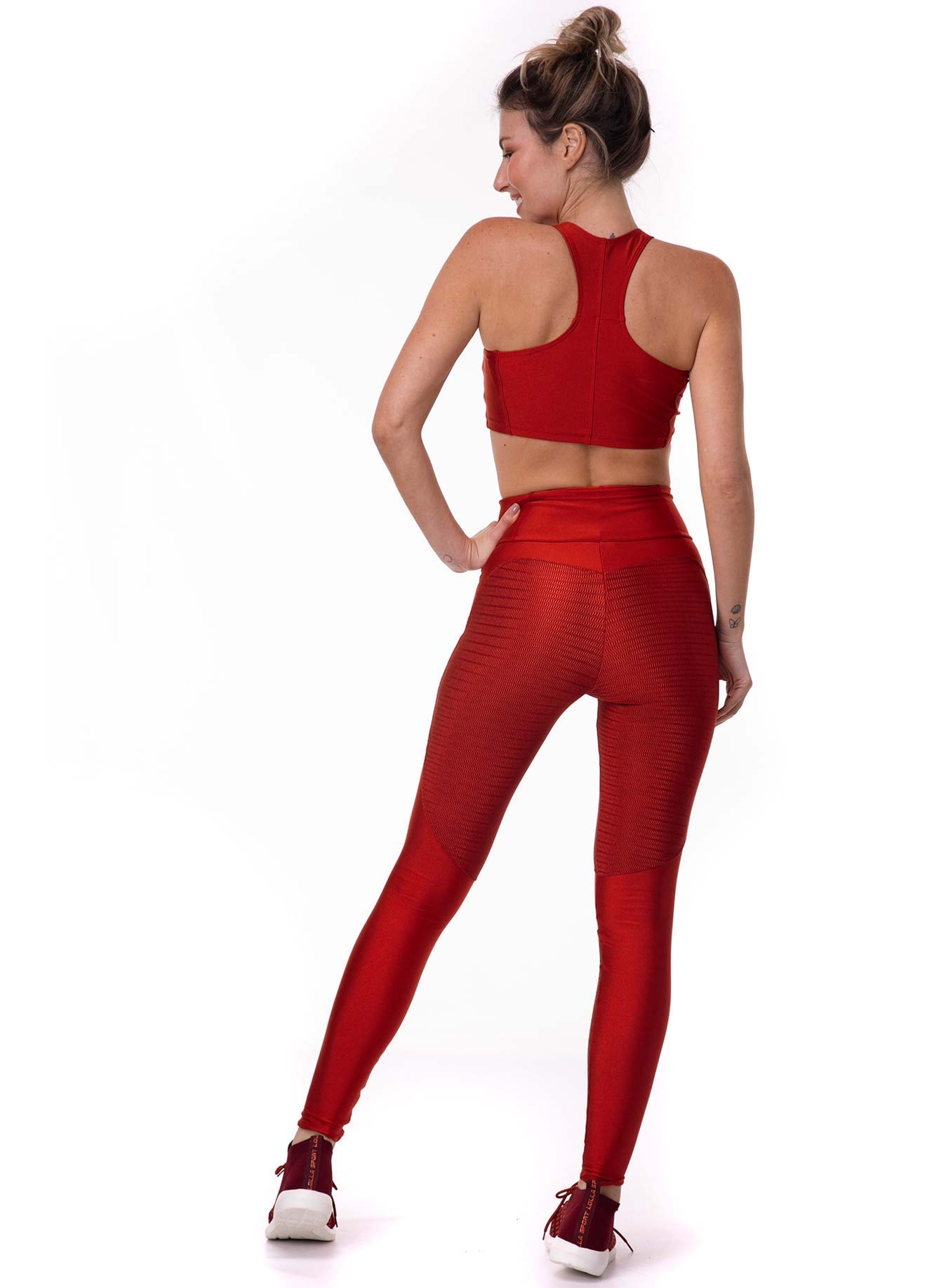 Legging Fitness Slim Oliva