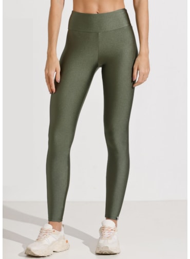 LEGGING TRILOBAL VERDE METALICO