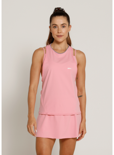 REGATA COM BOLSO CLASS FL ROSA SUAVE