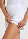 SAIA SHORT DANSE BRANCO