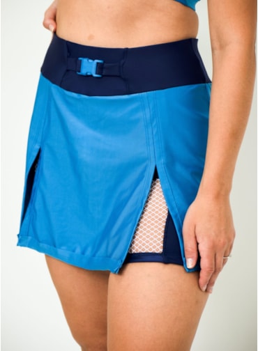 SAIA SHORT LUNAR AZUL MÉDIO