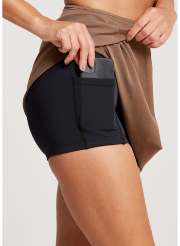 SAIA SHORT WELNESS MARROM