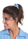 SCRUNCHIE FIT POP AZUL