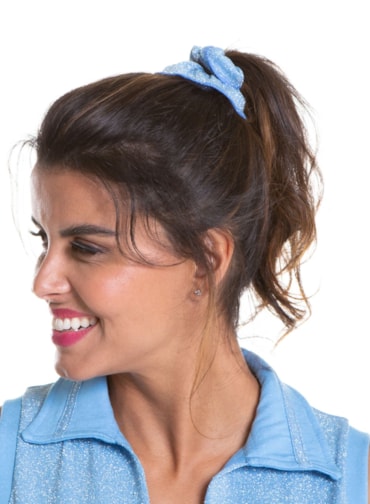 SCRUNCHIE FIT POP AZUL