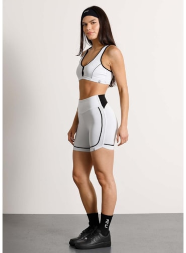 SHORT COM BOLSO SYNERGY BL BRANCO