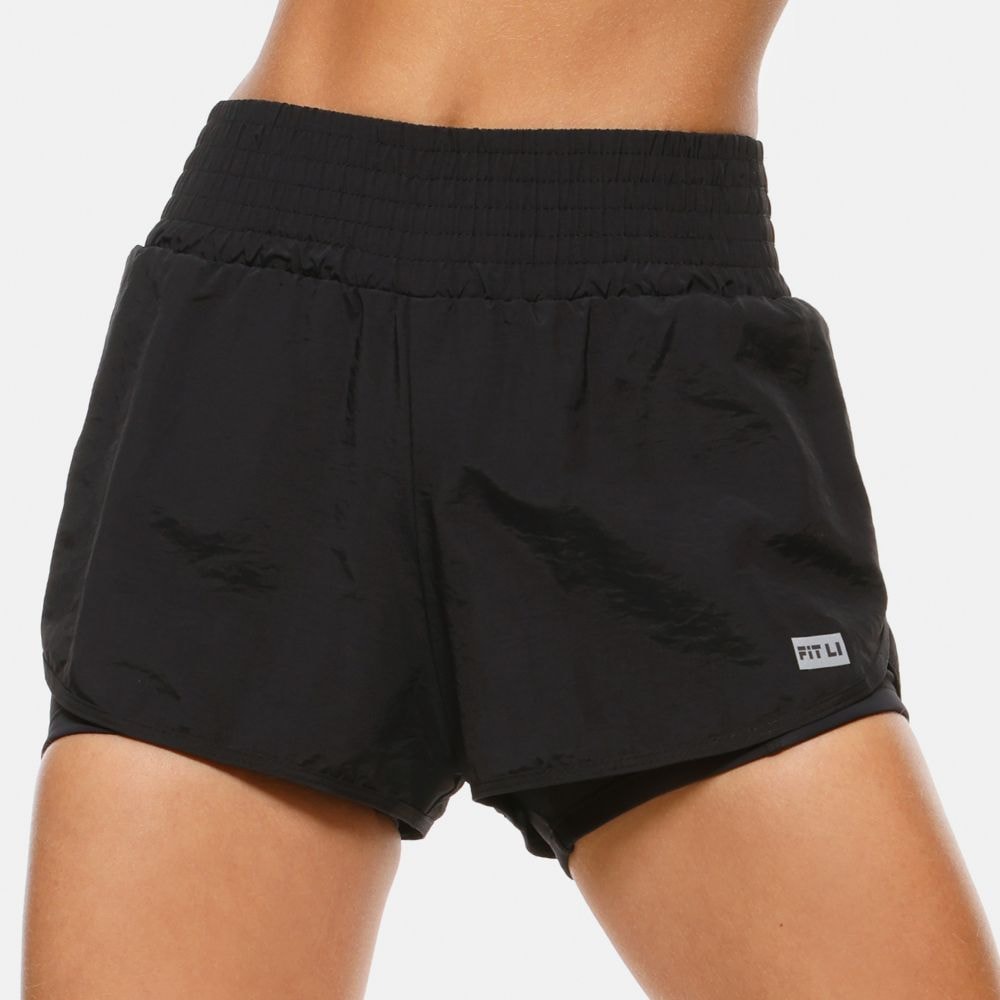 SHORT CORRIDA CAMP PRETO
