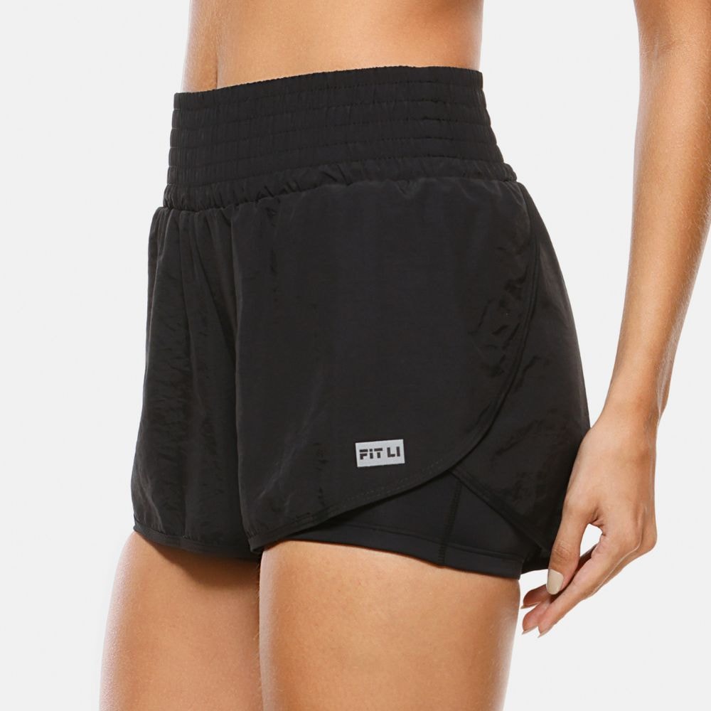 SHORT CORRIDA CAMP PRETO