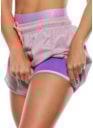 SHORT DE CORRIDA ARTSY LILÁS