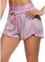SHORT DE CORRIDA ARTSY LILÁS