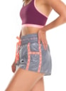 SHORT DE CORRIDA AUTORIA CINZA