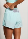 SHORT DE CORRIDA BOLSO RUN AZUL