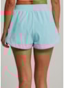 SHORT DE CORRIDA COLORFULL AZUL