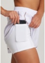 SHORT DE CORRIDA COLORFULL AZUL