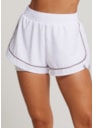 SHORT DE CORRIDA COLORFULL BRANCO