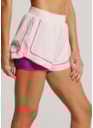 SHORT DE CORRIDA COLORFULL ROSA