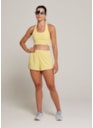 SHORT DE CORRIDA DYNAMIC AMARELO