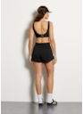 SHORT DE CORRIDA FOCUS PRETO