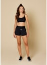 SHORT DE CORRIDA OPTIMISTA PRETO